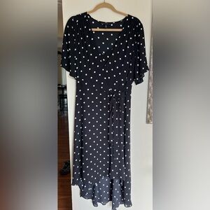 White House Black Market Polka Dot Dress